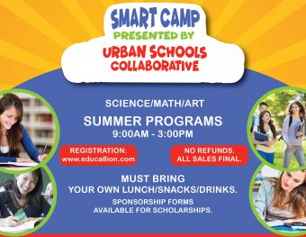 SMART CAMPS presented by URBAN SCHOOLS COLLABORATIVE LLC Logo